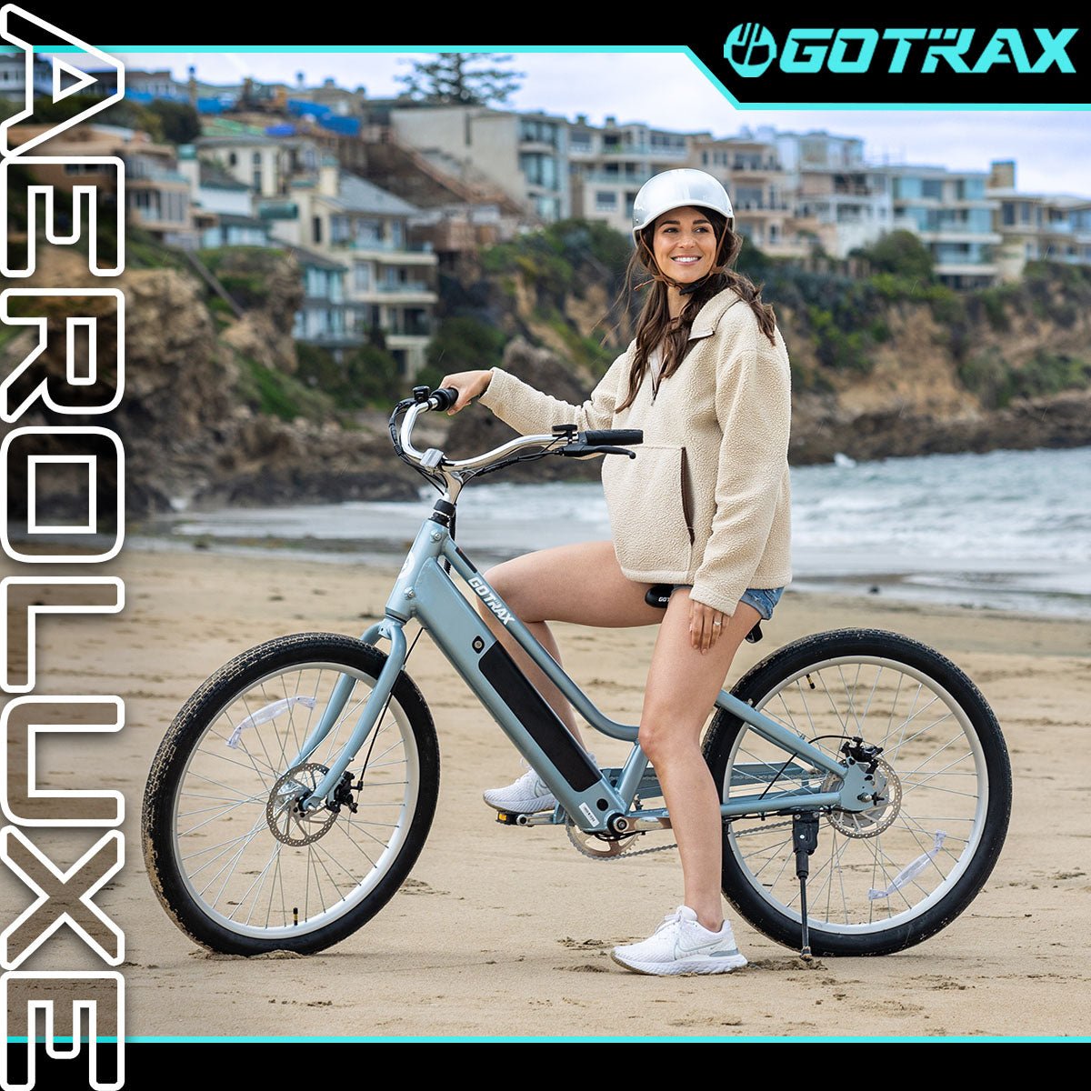 Aeroluxe Electric Beach Cruiser - GOTRAX