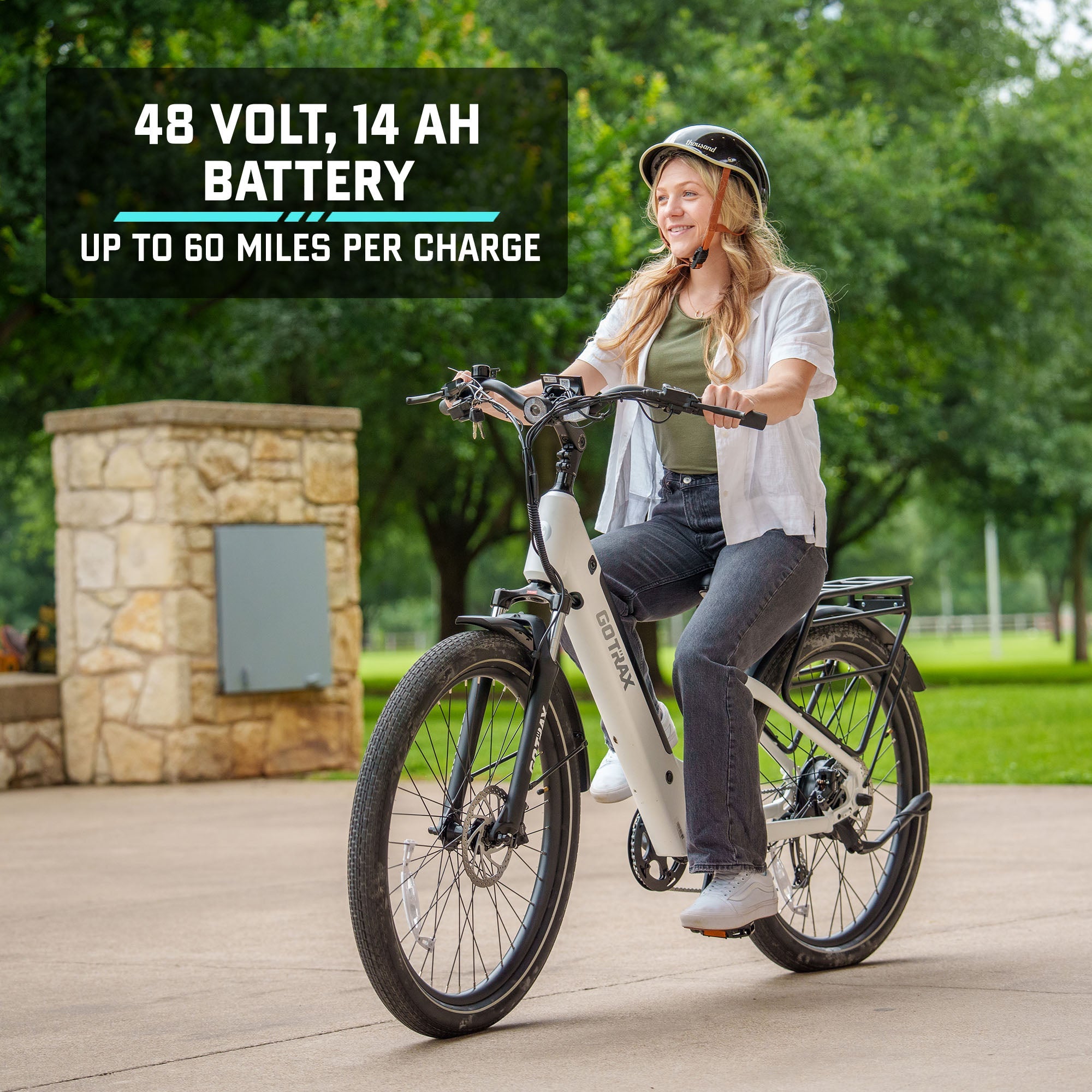 CTI 3 Step Through Electric Bike - GOTRAX