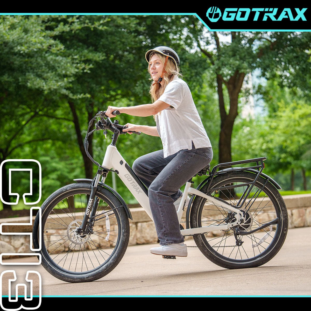 CTI 3 Step Through Electric Bike - GOTRAX