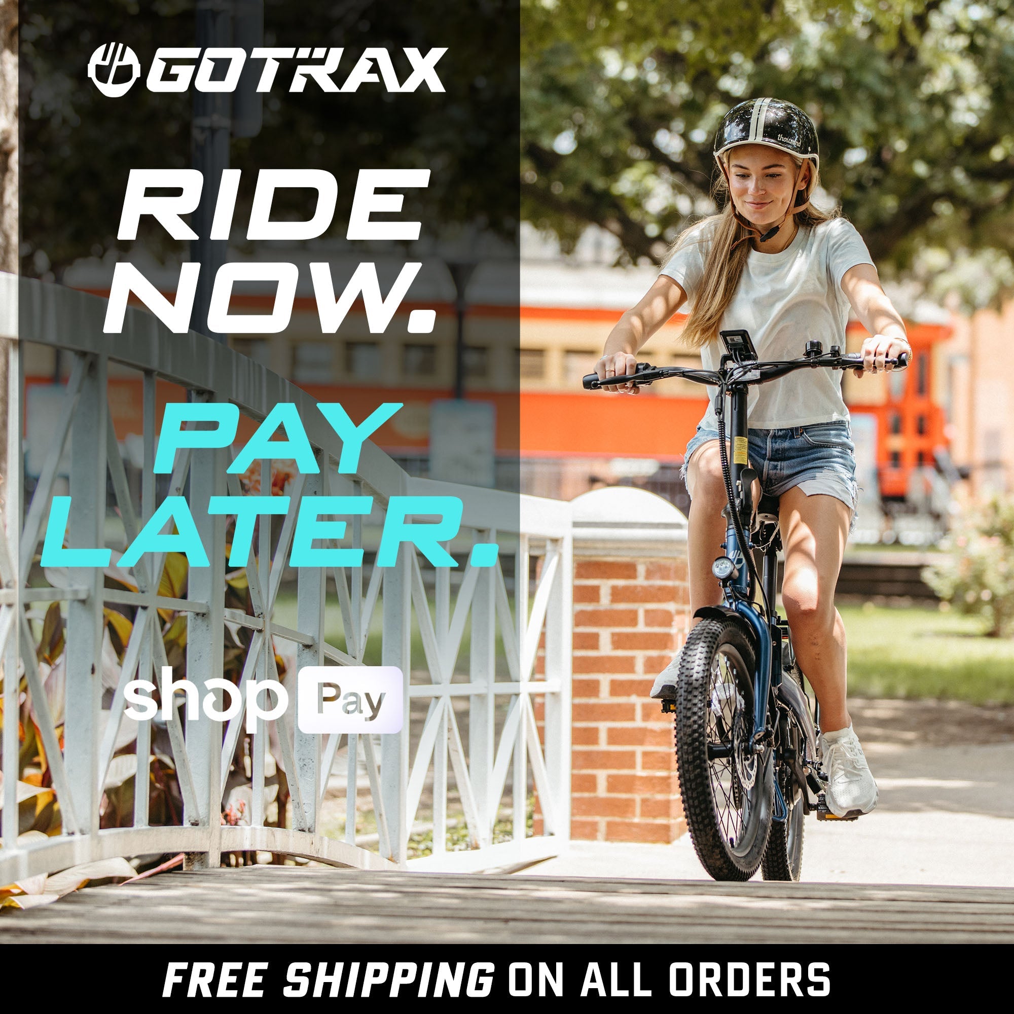 E - Fold Electric Bike - GOTRAX