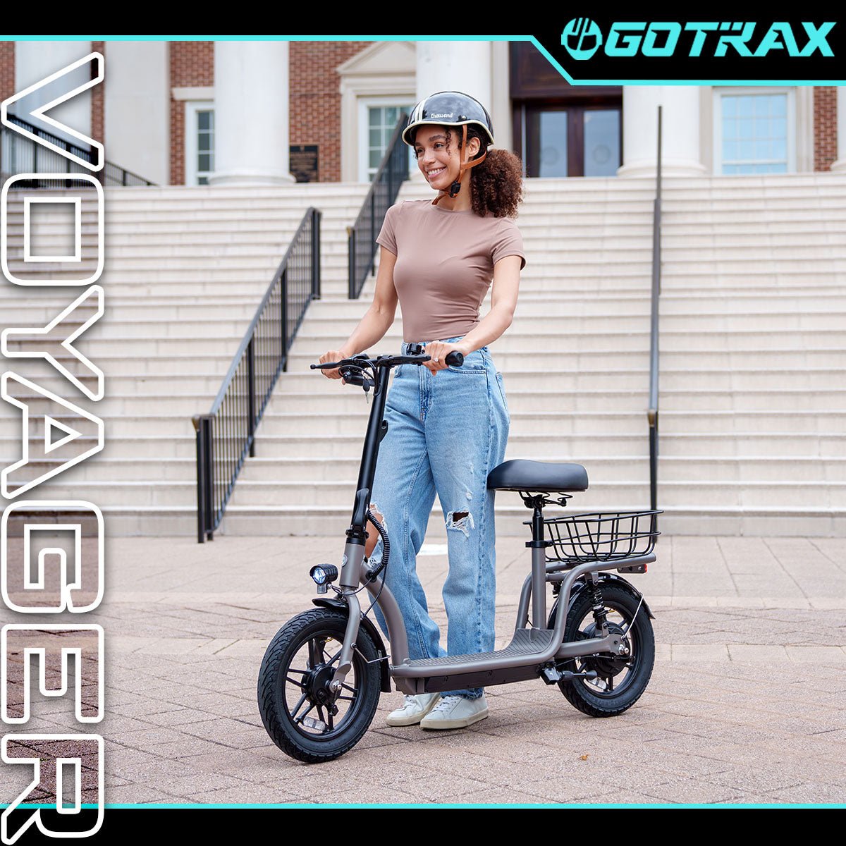 Flex Voyager E - Scooter With Seat - GOTRAX