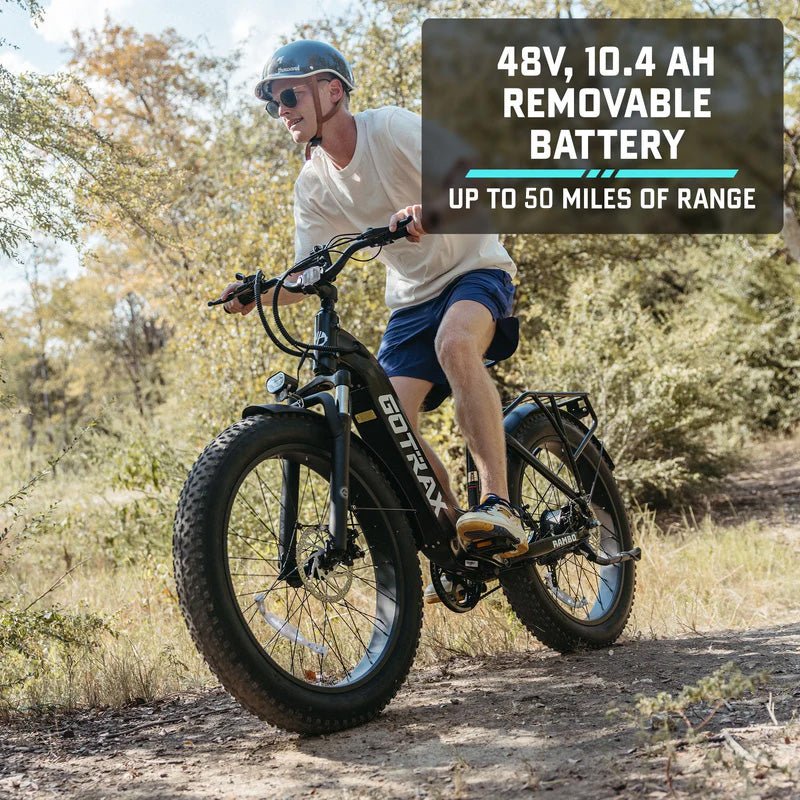 Rambo Fat Tire Electric Bike - GOTRAX