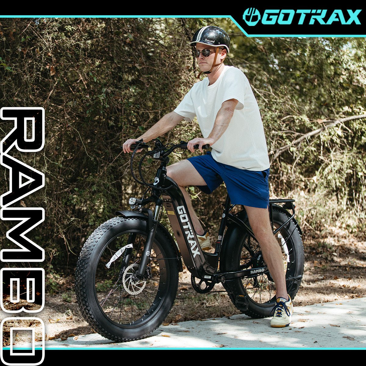 Rambo Fat Tire Electric Bike - GOTRAX