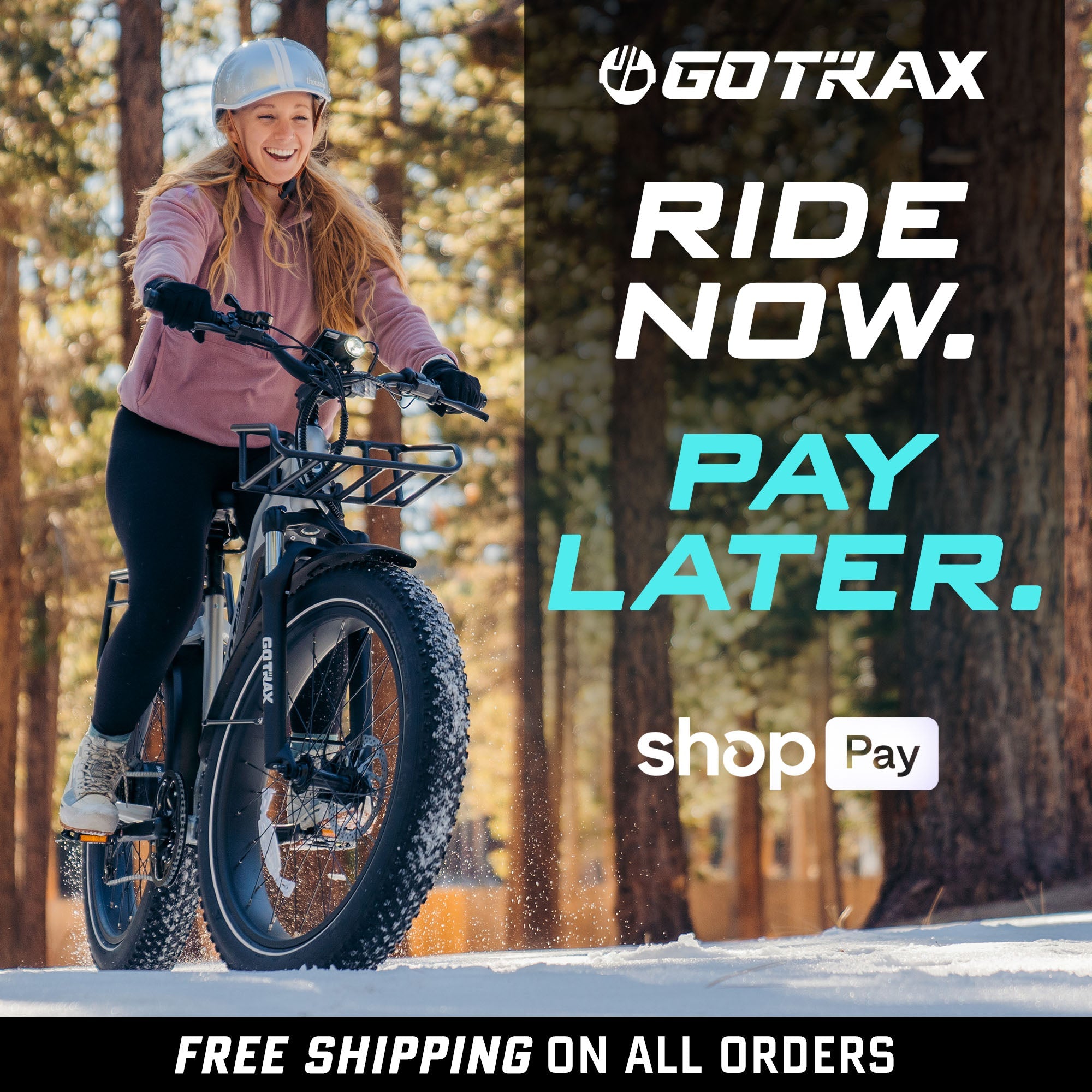 Tundra Fat Tire Electric Bike - GOTRAX